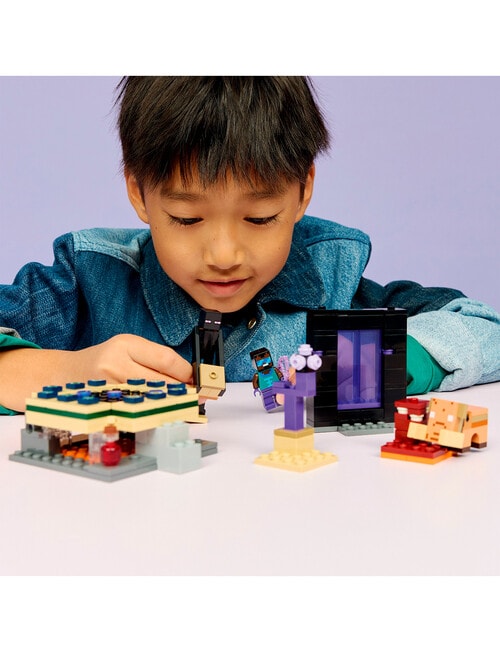 LEGO Minecraft Nether & End Portal Journey, 21584 product photo View 11 L