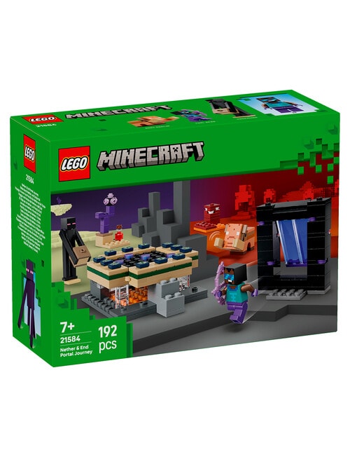 LEGO Minecraft Nether & End Portal Journey, 21584 product photo View 12 L