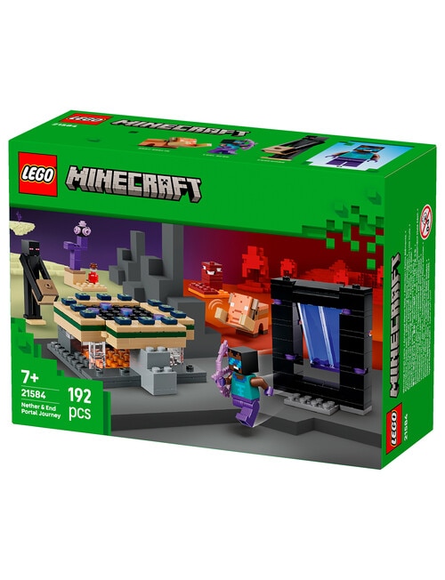 LEGO Minecraft Nether & End Portal Journey, 21584 product photo View 13 L
