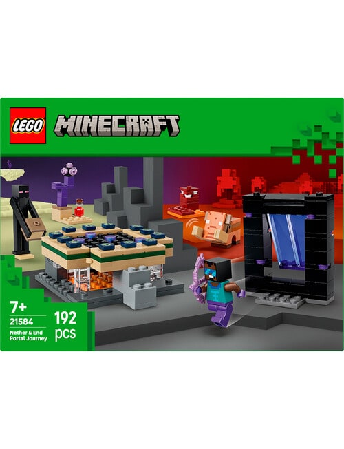 LEGO Minecraft Nether & End Portal Journey, 21584 product photo View 14 L