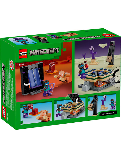 LEGO Minecraft Nether & End Portal Journey, 21584 product photo View 15 L