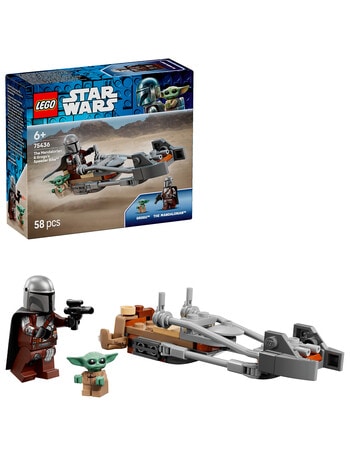 Lego Star Wars The Mandalorian & Grogu's Speeder Bike, 75436 product photo