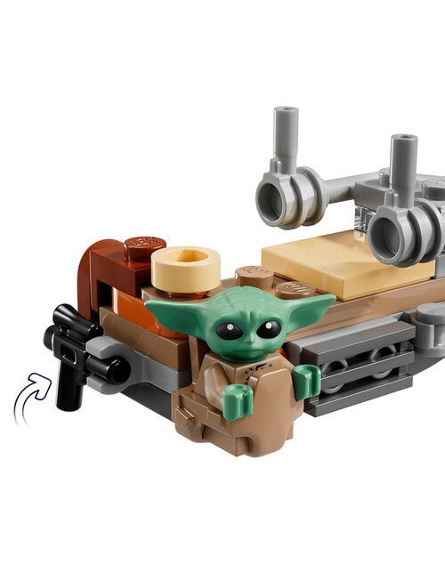 Lego Star Wars The Mandalorian & Grogu's Speeder Bike, 75436 product photo View 07 L