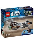 Lego Star Wars The Mandalorian & Grogu's Speeder Bike, 75436 product photo View 12 S
