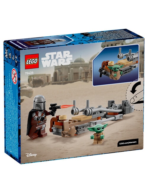 Lego Star Wars The Mandalorian & Grogu's Speeder Bike, 75436 product photo View 15 L