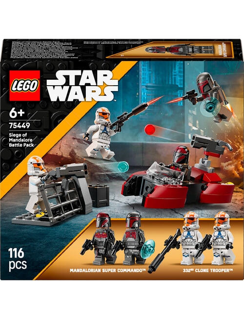 Lego Star Wars Siege of Mandalore Battle Pack, 75449 product photo View 03 L