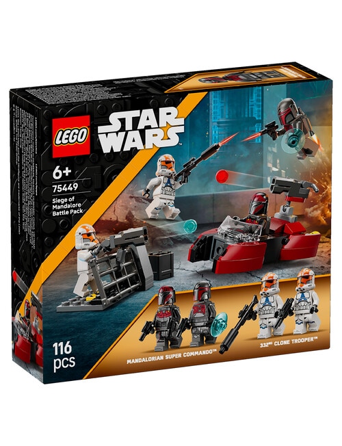 Lego Star Wars Siege of Mandalore Battle Pack, 75449 product photo View 10 L