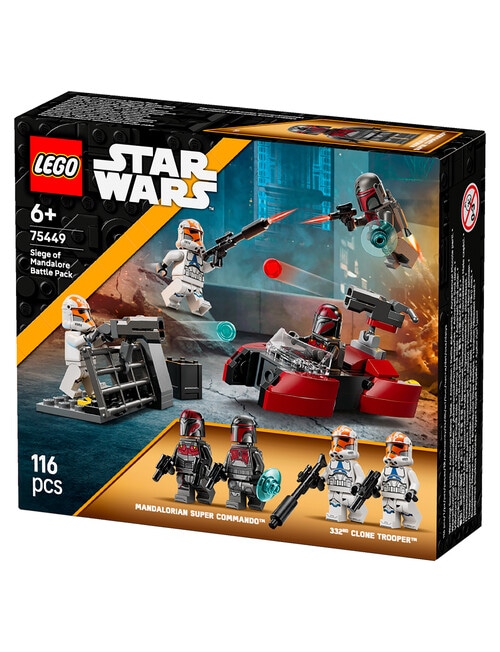 Lego Star Wars Siege of Mandalore Battle Pack, 75449 product photo View 11 L