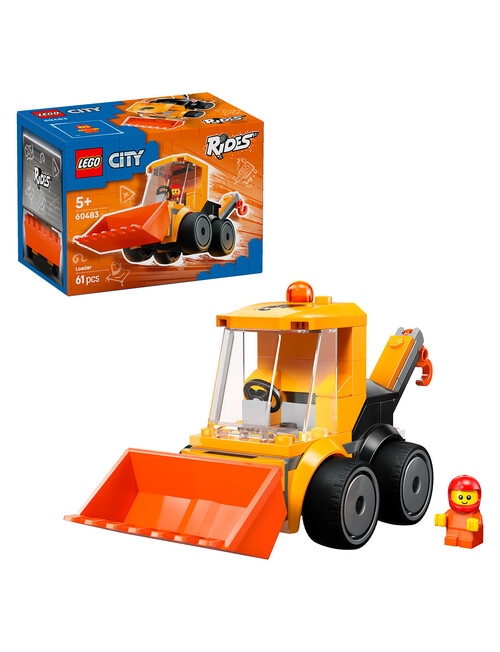 LEGO City Rides, Construction Loader, 60483 product photo