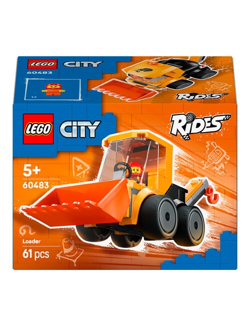 LEGO City Rides, Construction Loader, 60483 product photo View 03 L
