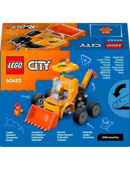 LEGO City Rides, Construction Loader, 60483 product photo View 16 L