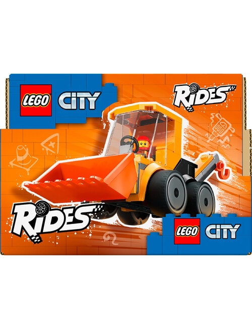 LEGO City Rides, Construction Loader, 60483 product photo View 18 L