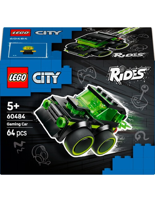 LEGO City Rides, Gaming Race Car, 60484 product photo View 03 L