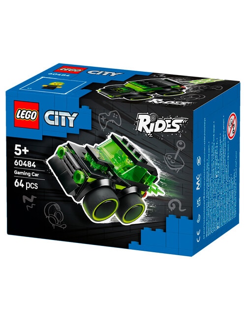 LEGO City Rides, Gaming Race Car, 60484 product photo View 12 L