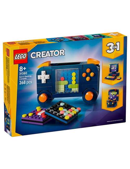 LEGO Creator 3-in-1 Retro Gaming Console, 31380 product photo View 02 L