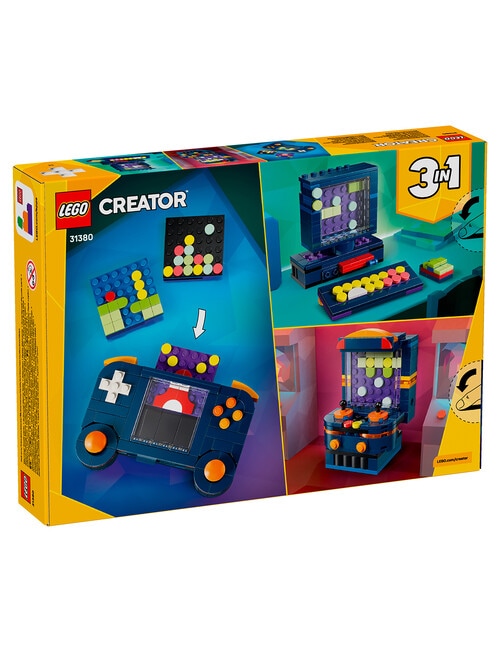 LEGO Creator 3-in-1 Retro Gaming Console, 31380 product photo View 07 L