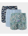 Mitch Dowd Making Waves Cotton Boxer Short, 3-Pack, Assorted product photo