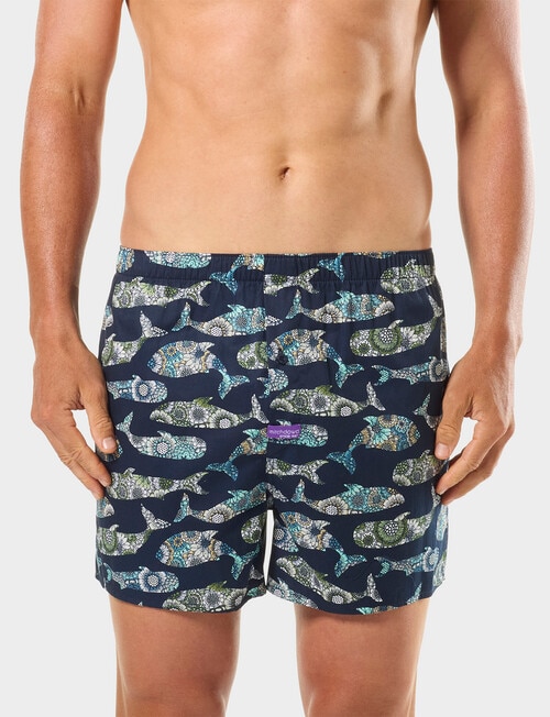 Mitch Dowd Making Waves Cotton Boxer Short, 3-Pack, Assorted product photo View 10 L