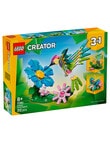 LEGO Creator 3-in-1 Colorful Hummingbird, 31384 product photo View 02 S