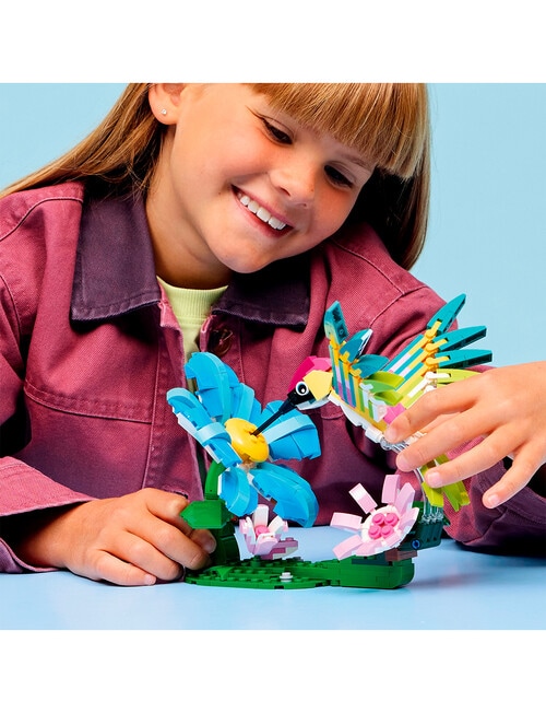 LEGO Creator 3-in-1 Colorful Hummingbird, 31384 product photo View 06 L