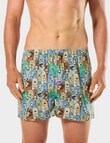 Mitch Dowd Cattys & Doggos Cotton Boxer Short, 3-Pack, Assorted product photo View 02 S