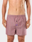 Mitch Dowd Old Fashioned Cotton Boxer Short, 2-Pack, Assorted product photo View 06 S