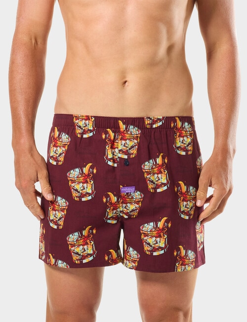 Mitch Dowd Old Fashioned Cotton Boxer Short, 2-Pack, Assorted product photo View 10 L