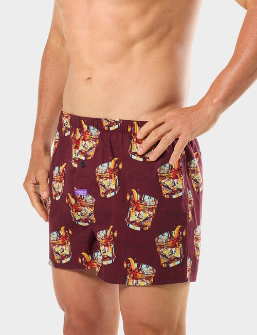 Mitch Dowd Old Fashioned Cotton Boxer Short, 2-Pack, Assorted product photo View 12 L