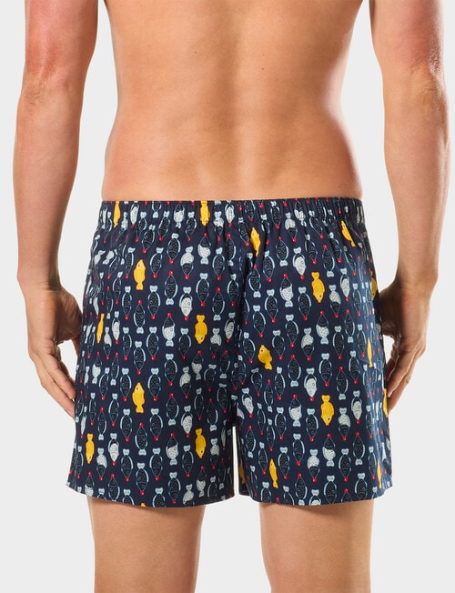Mitch Dowd Sushi Cotton Boxer Short, 3-Pack, Assorted product photo View 03 L