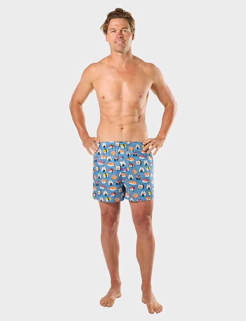 Mitch Dowd Sushi Cotton Boxer Short, 3-Pack, Assorted product photo View 13 L