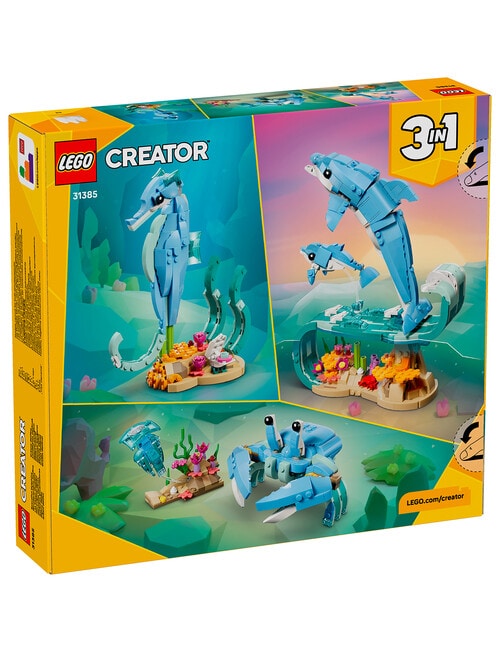 LEGO Creator 3-in-1 Beautiful Dolphins, 31385 product photo View 07 L