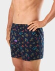 Mitch Dowd Old Fashioned Cotton Boxer Short, 2-Pack, Assorted product photo View 04 S