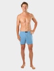 Mitch Dowd Cotton Knit Boxer Short, 3-Pack, Navy, Mid Blue & Light Blue product photo View 05 S