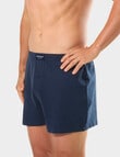 Mitch Dowd Cotton Knit Boxer Short, 3-Pack, Navy, Mid Blue & Light Blue product photo View 08 S