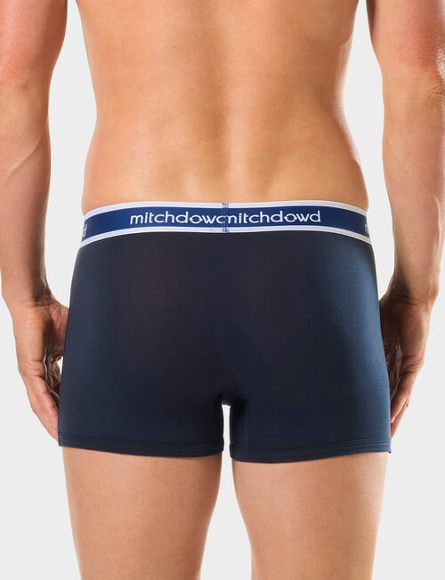 Mitch Dowd Plain Cotton Trunk Underwear, 5-Pack, Assorted product photo View 11 L