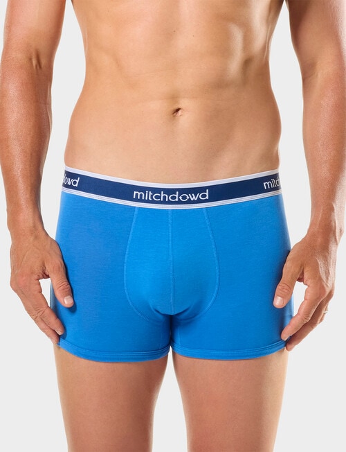 Mitch Dowd Plain Cotton Trunk Underwear, 5-Pack, Assorted product photo View 18 L