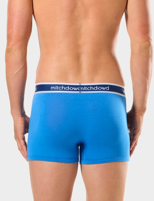 Mitch Dowd Plain Cotton Trunk Underwear, 5-Pack, Assorted product photo View 19 L