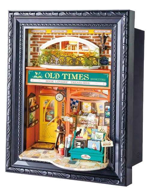 DIY Kits Rolife Old Times Bookstore, DP004 product photo