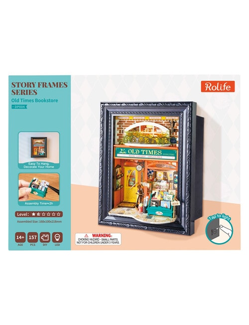 DIY Kits Rolife Old Times Bookstore, DP004 product photo View 04 L