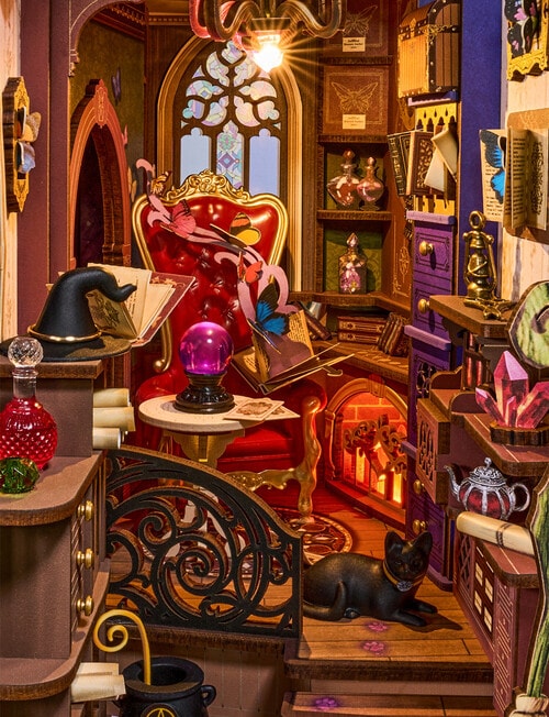 DIY Kits Rolife Magic Fantasy Corner Book Nook, TGB14 product photo View 03 L
