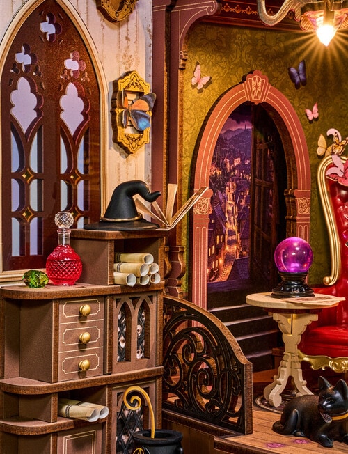 DIY Kits Rolife Magic Fantasy Corner Book Nook, TGB14 product photo View 05 L