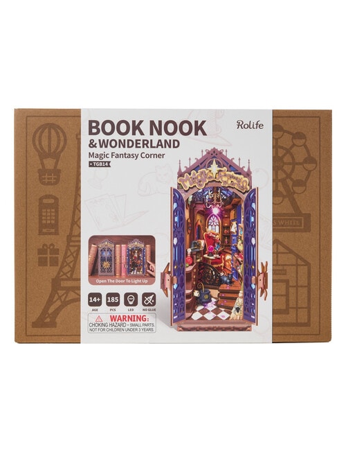DIY Kits Rolife Magic Fantasy Corner Book Nook, TGB14 product photo View 06 L