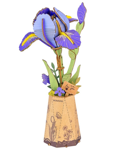 DIY Kits Rowood Purple Iris, TW121 product photo