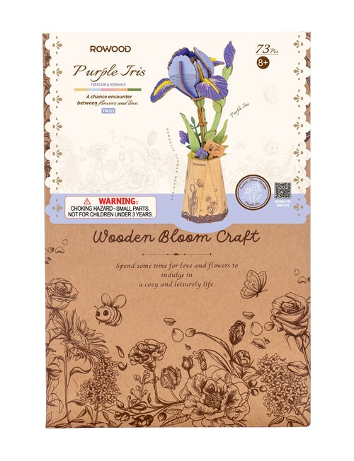 DIY Kits Rowood Purple Iris, TW121 product photo View 02 L
