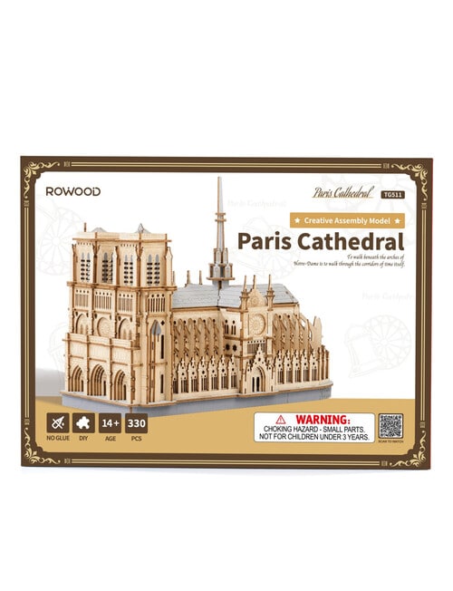 DIY Kits ROKR Paris Cathedral, TG511 product photo View 06 L