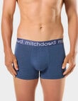 Mitch Dowd Plain Bamboo Trunk, 3-Pack, Navy Marle, Olive & Blue product photo View 02 S