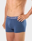 Mitch Dowd Plain Bamboo Trunk, 3-Pack, Navy Marle, Olive & Blue product photo View 04 S