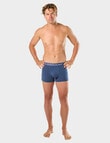 Mitch Dowd Plain Bamboo Trunk, 3-Pack, Navy Marle, Olive & Blue product photo View 05 S