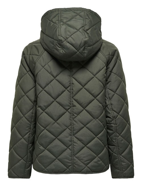 ONLY Sigga Quilted Jacket, Grey Melange product photo View 02 L