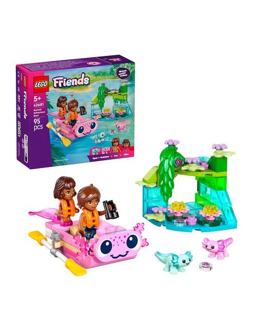 Lego Friends Axolotl Adventure Boat, 42681 product photo